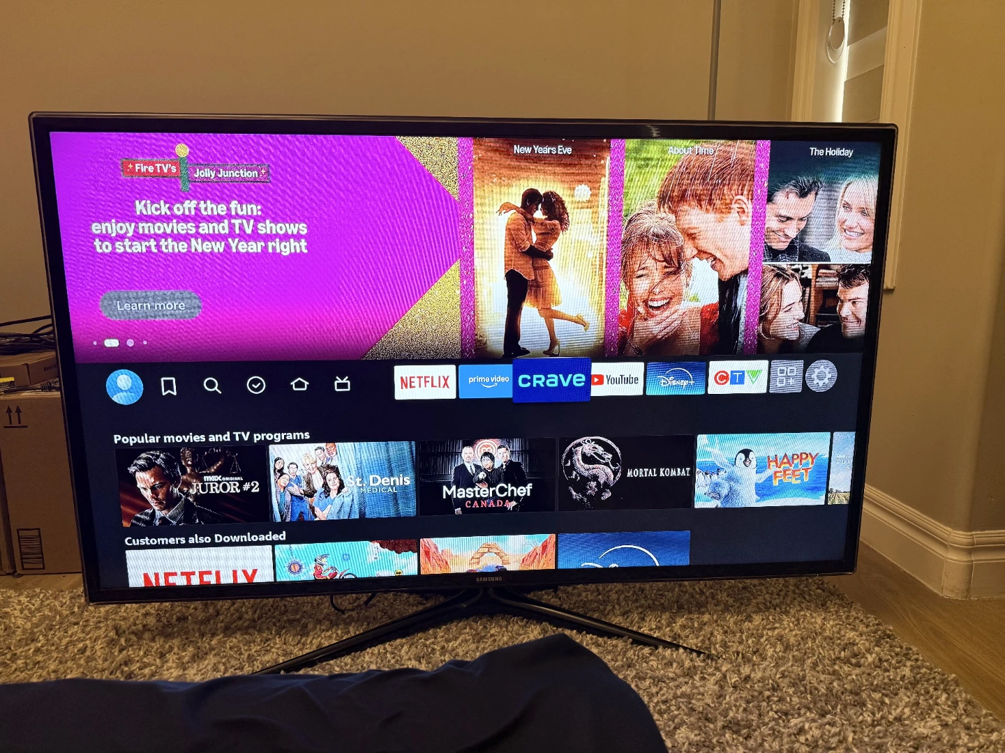 55 Inch Samsung Smart UHD TV - photo 5