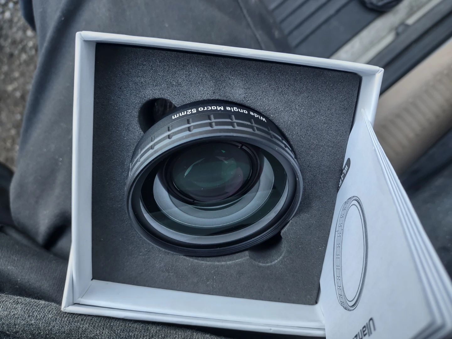 Free delivery, Ulanzi WL-1 Wide Angle Macro Lens 52mm - photo 2