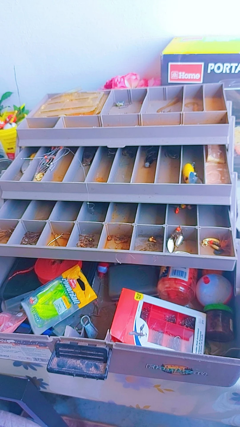 Fishing Tackle Box with Lures and Soft Baits - photo 4