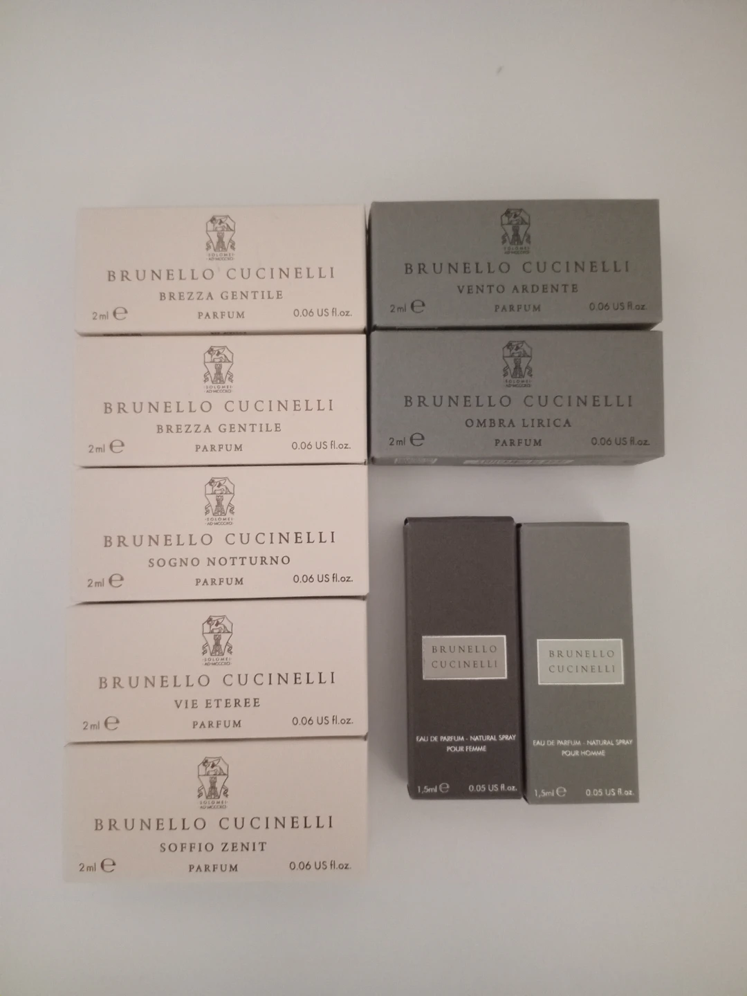 Brunello Cucinelli Perfume Sampler Set