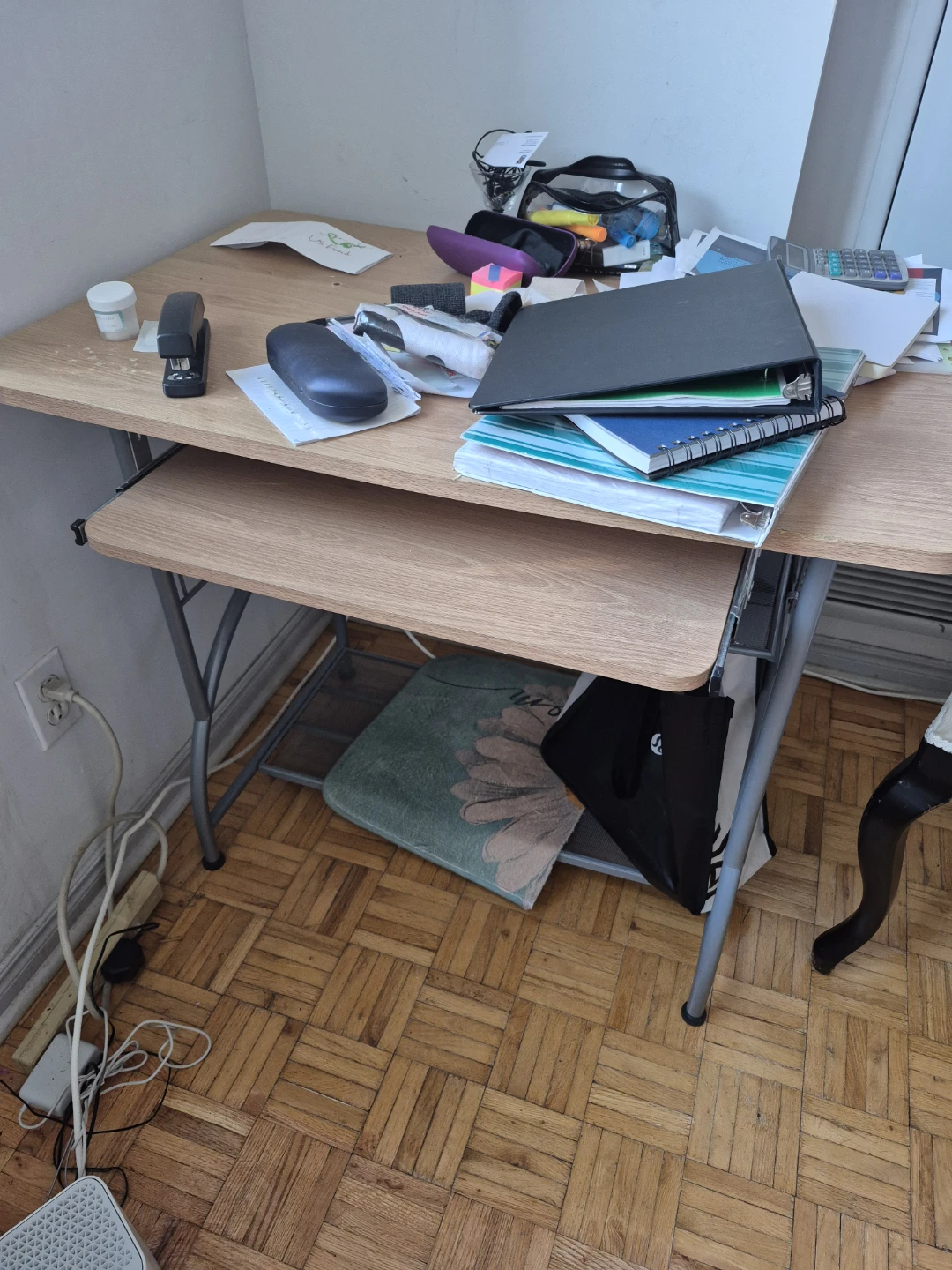 Folding Desk with Pull-Out Keyboard Tray - photo 2