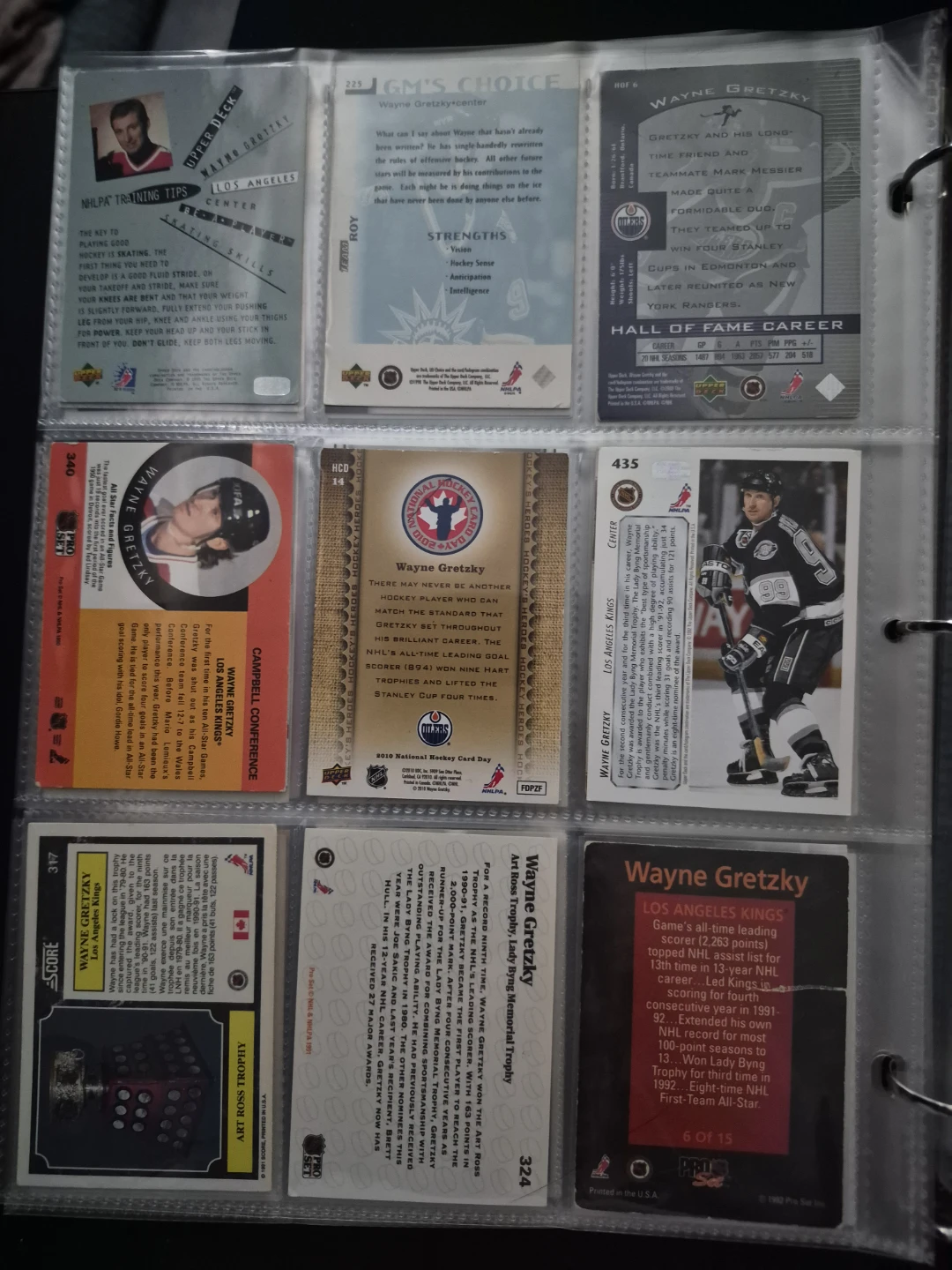 Collection of Wayne Gretzky Hockey Cards - photo 2