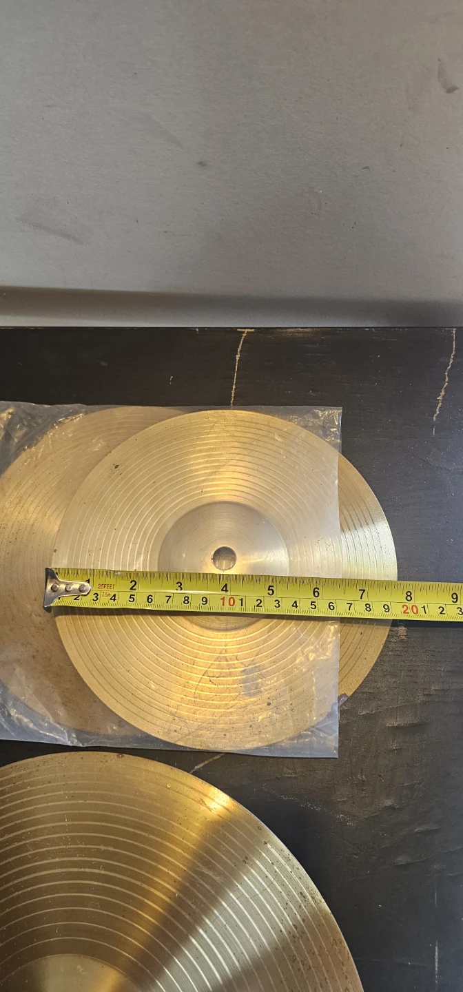 Brass Cymbals (Set of 3)