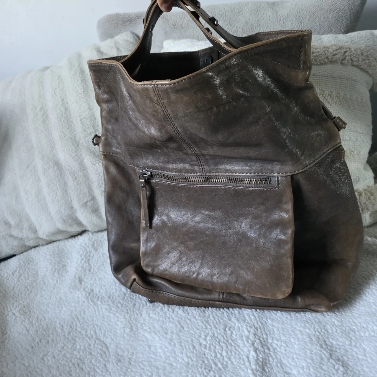 J crew leather bag - photo 2