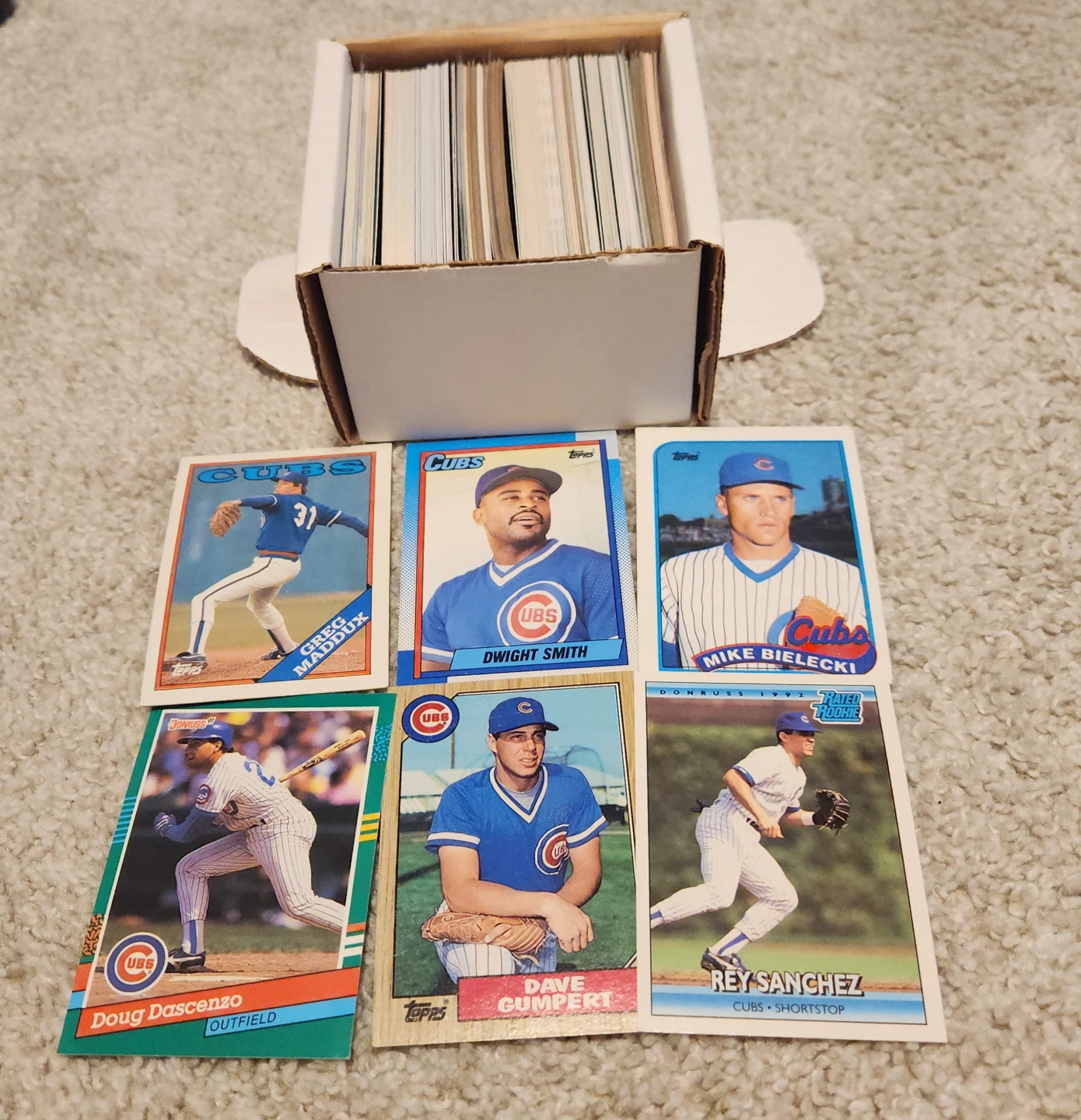 Chicago Cubs, 100 Baseball Cards Team lot - photo 4