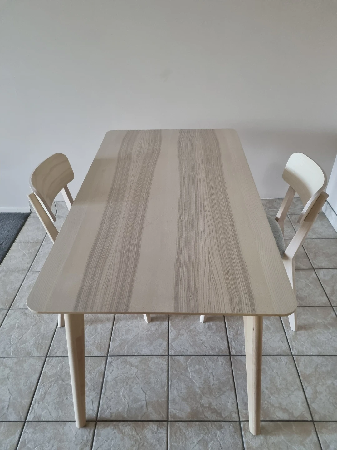 Dining Table Set with 2 Chairs(lisabo ikea) - photo 2