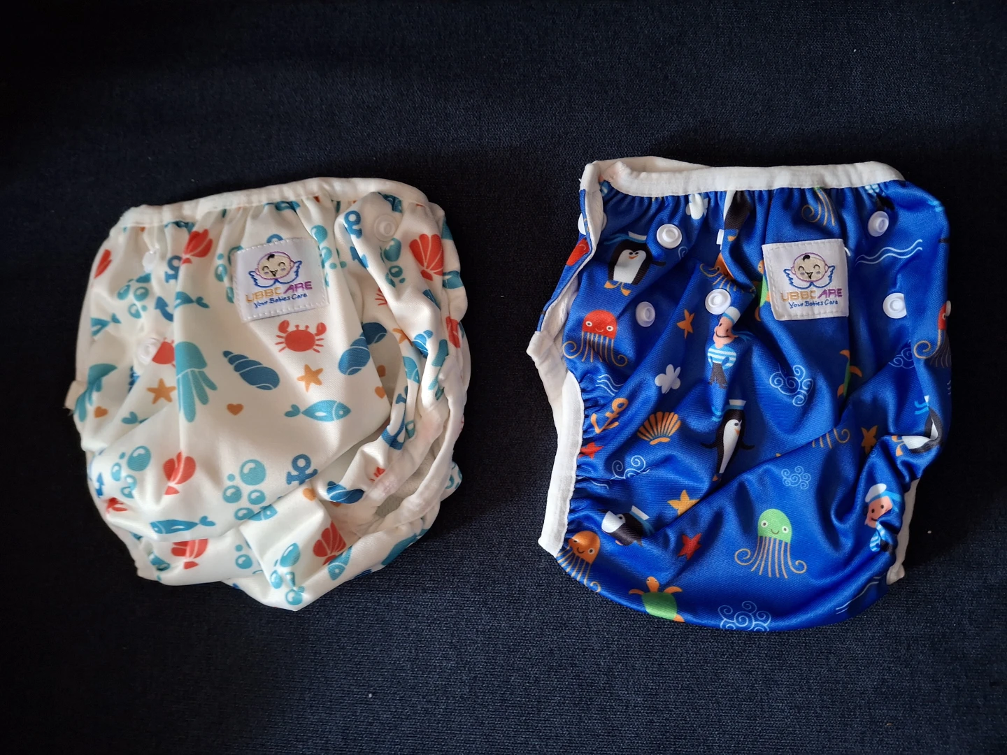 NEW Reusable Baby Swim Diaper Bottoms Snaps 0-24 mo Adjustable - photo 3