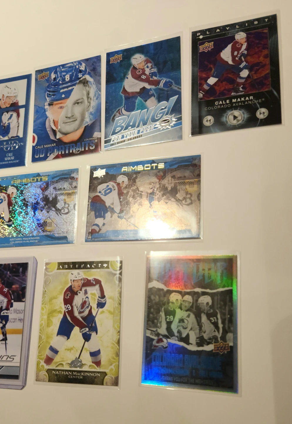 Pick Up x12 Colorado Avalanche Hockey Card w/ YG+Parallel+#'d - photo 3