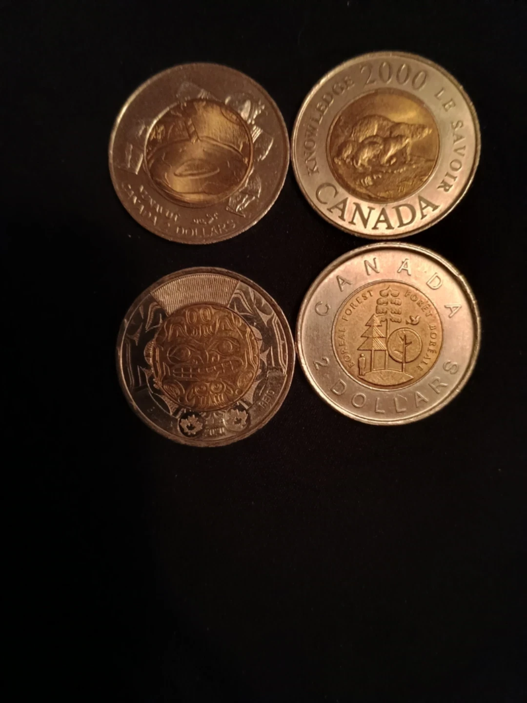 Four Canadian Toonie Collection - photo 2