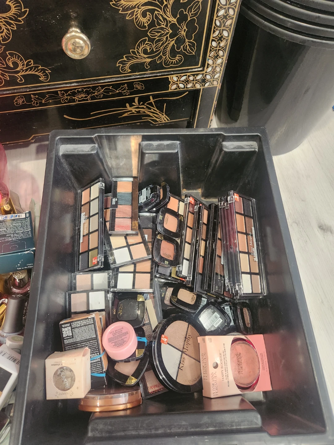 Assorted Makeup Palettes, Foundations, and Lipsticks - photo 2