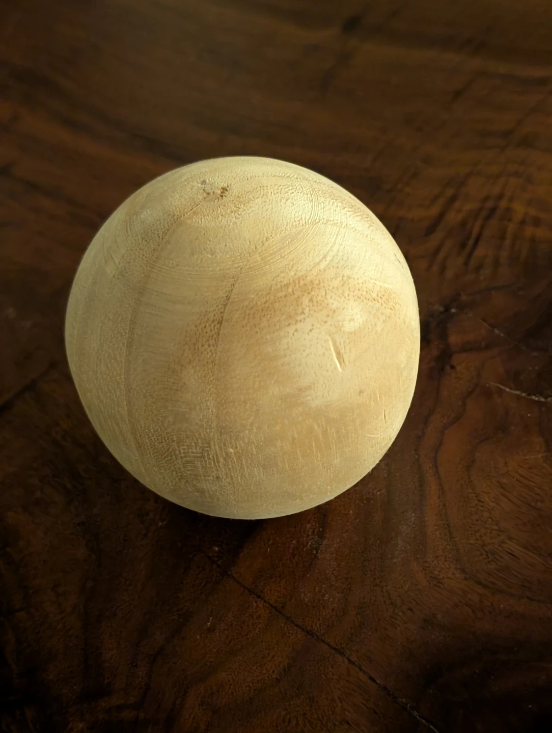 Wooden Sphere Decorative Accent - photo 5