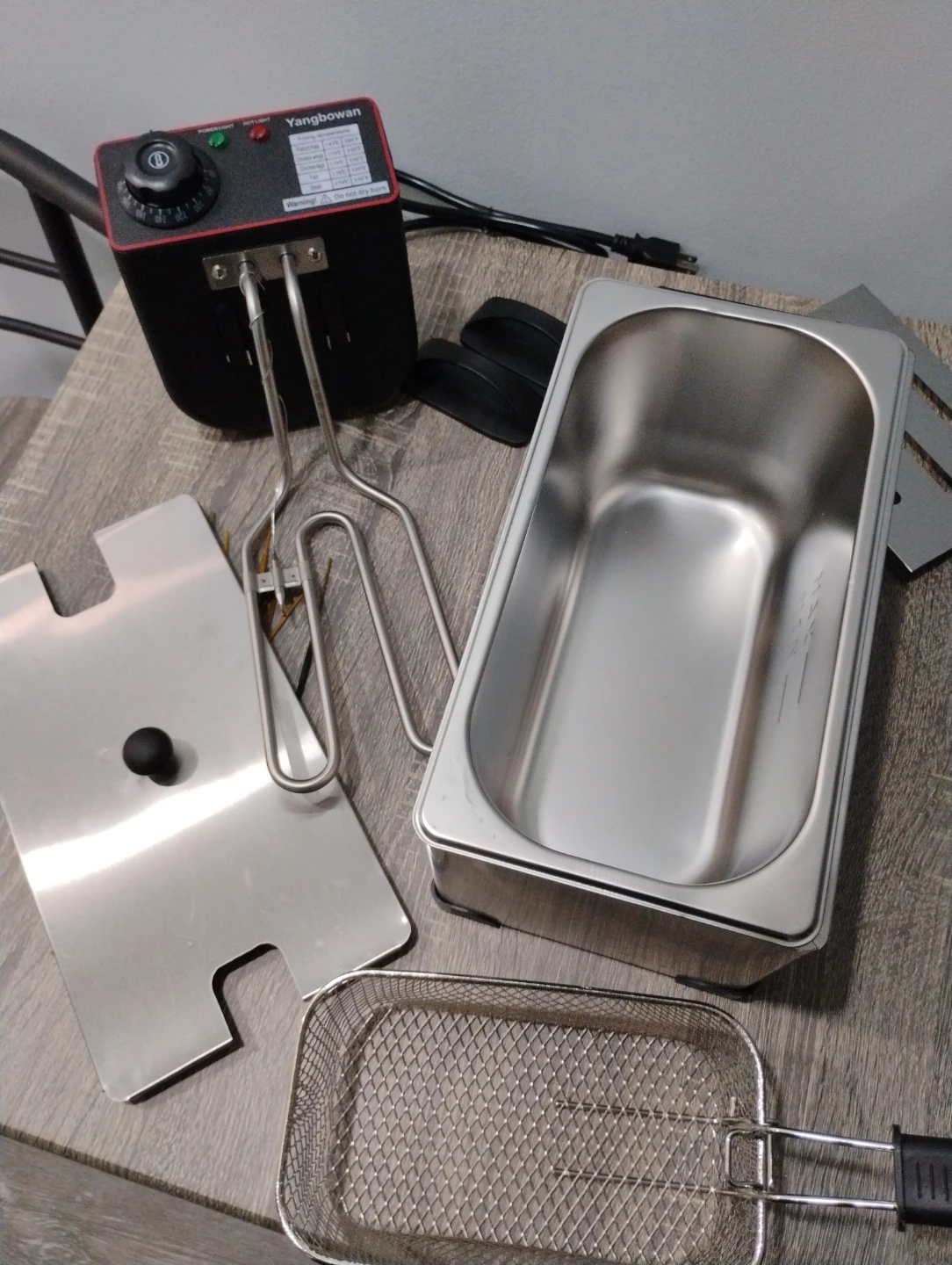 Yangbowan Electric Deep Fryer with Basket - photo 4