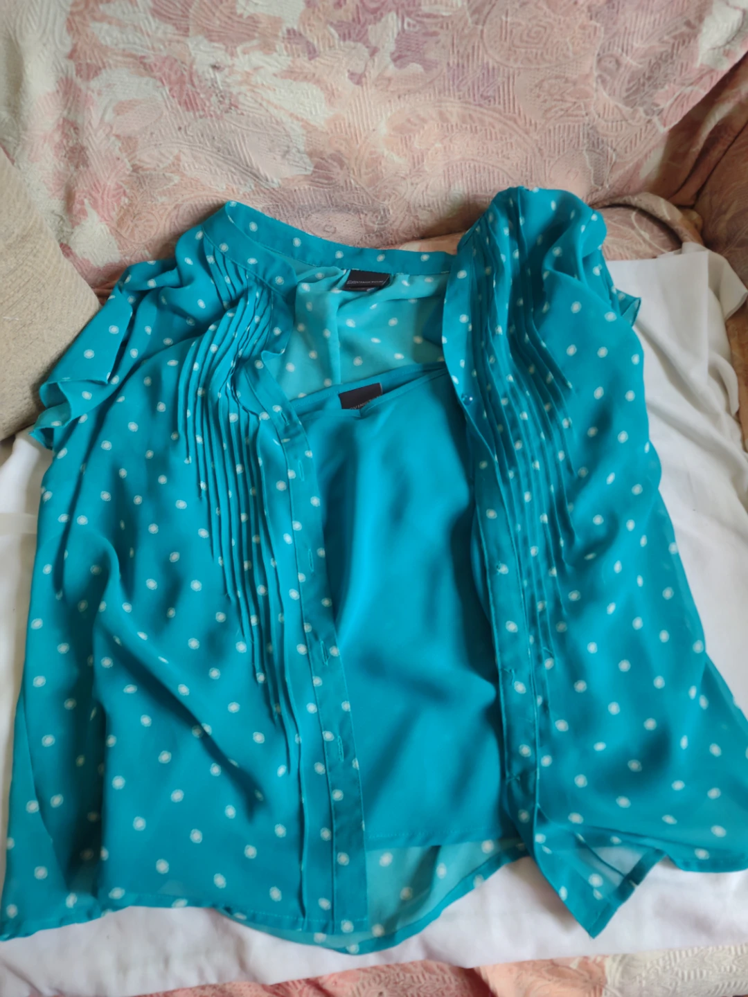 2 piece blouse