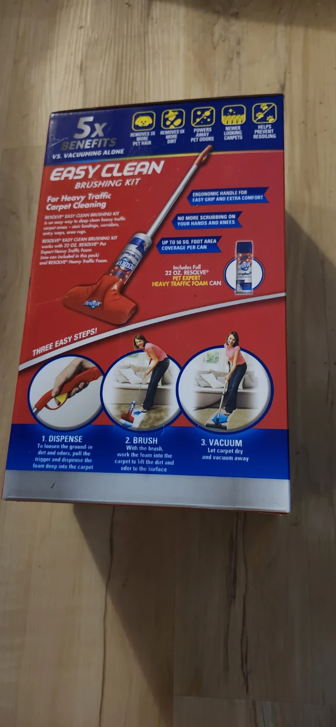 Resolve Easy Clean Brushing Kit for Deep Cleaning Carpets - photo 2