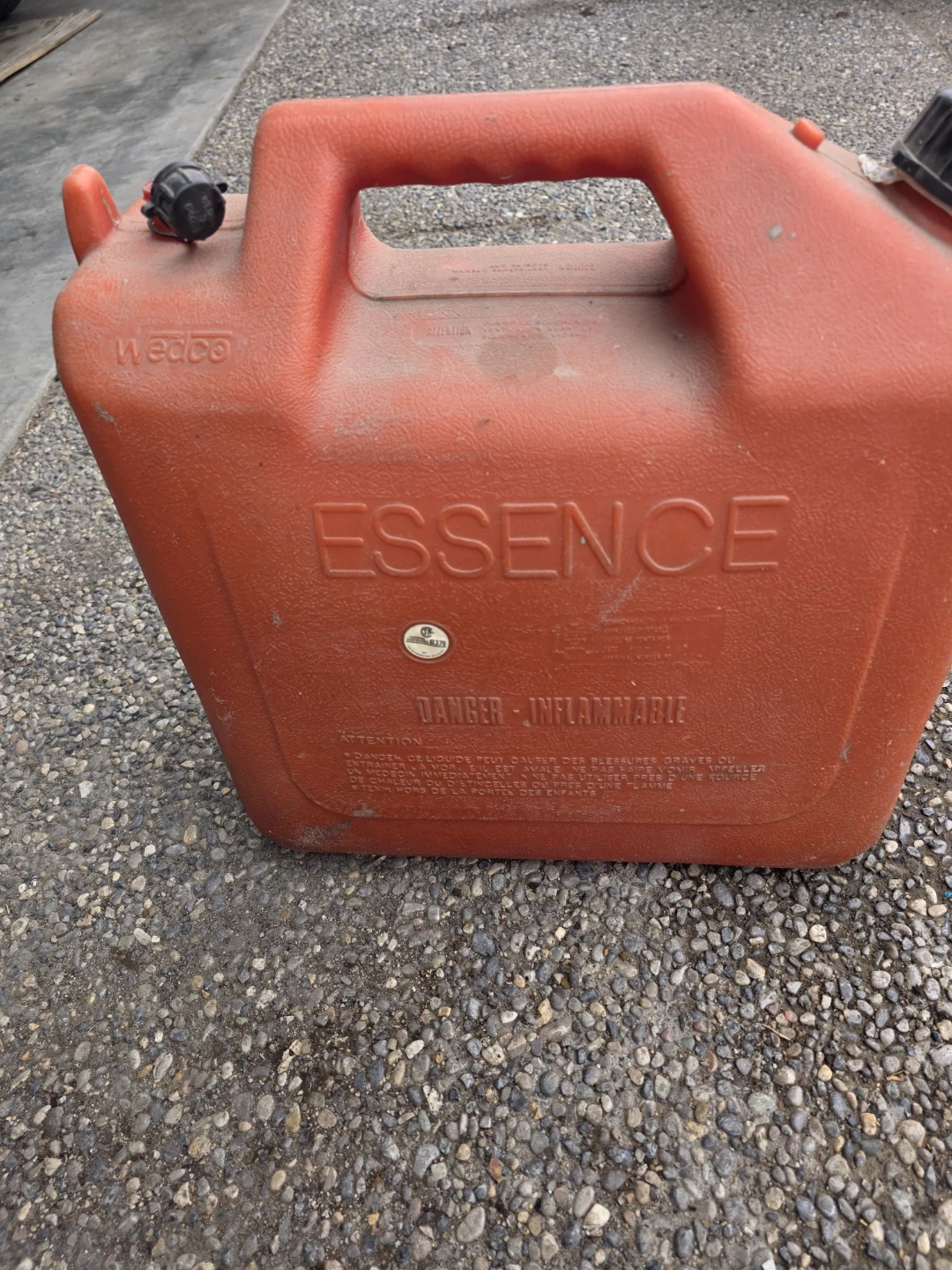 Wedco "Essence" Gasoline Can