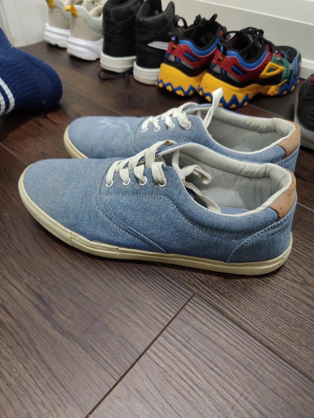 Steve Madden Blue Denim Casual Sneakers - photo 2