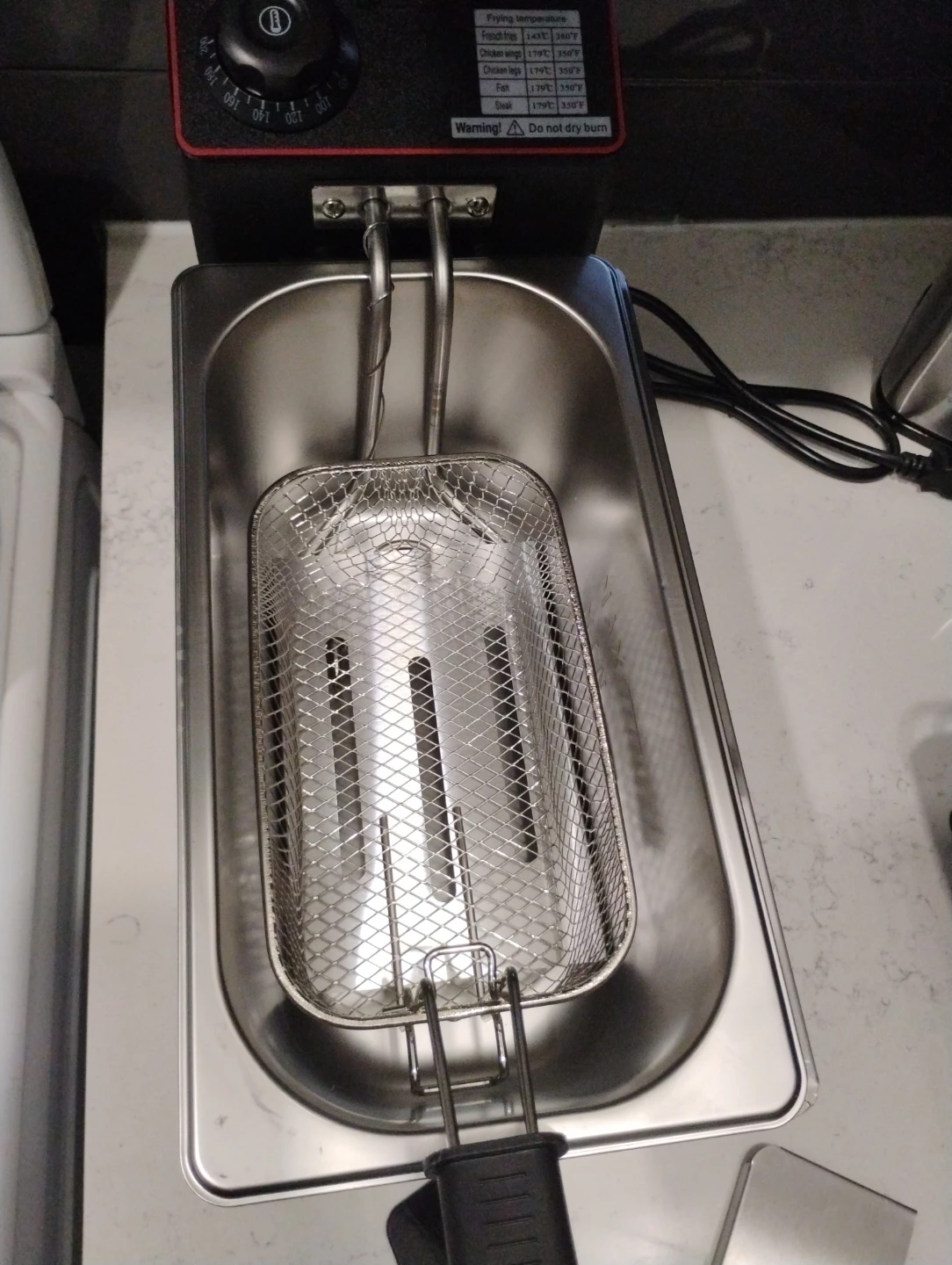 Yangbowan Electric Deep Fryer with Basket - photo 3