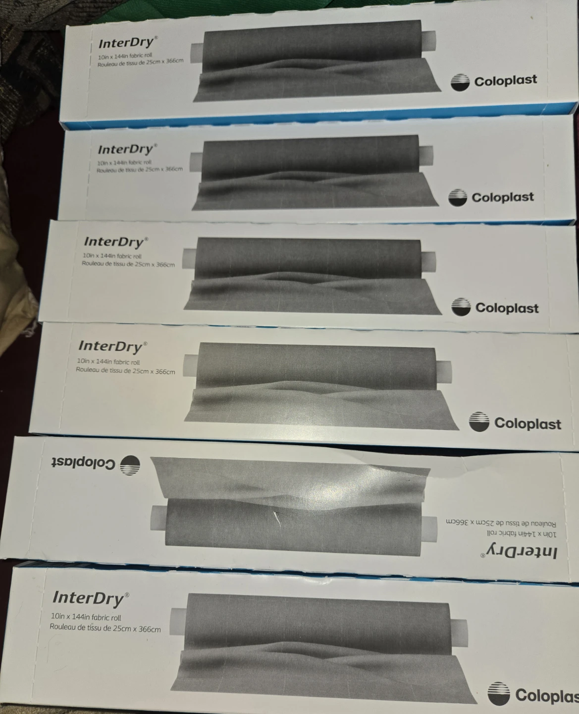 Coloplast InterDry Fabric Roll 10in x 144in