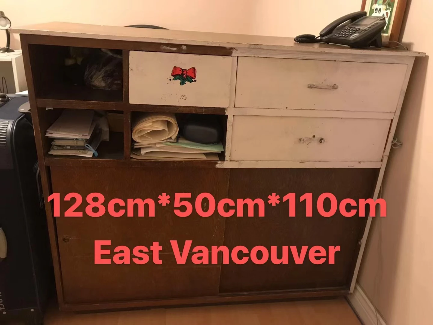 Storage Cabinet with Drawers
