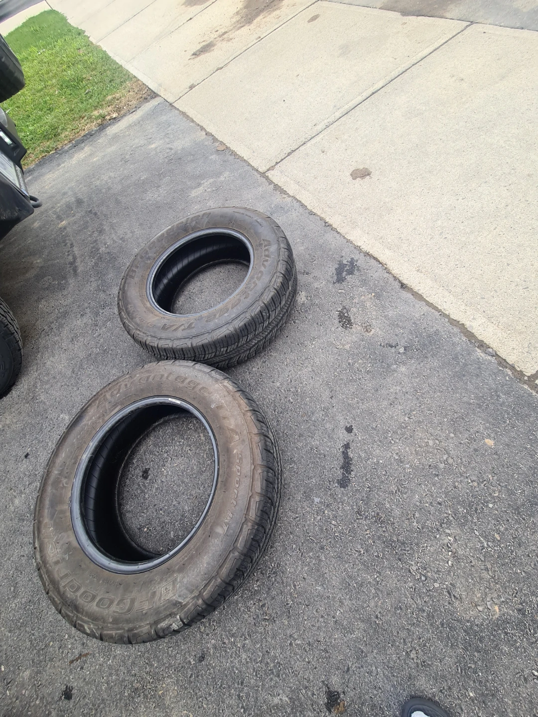 2 BFGoodrich All-season tires