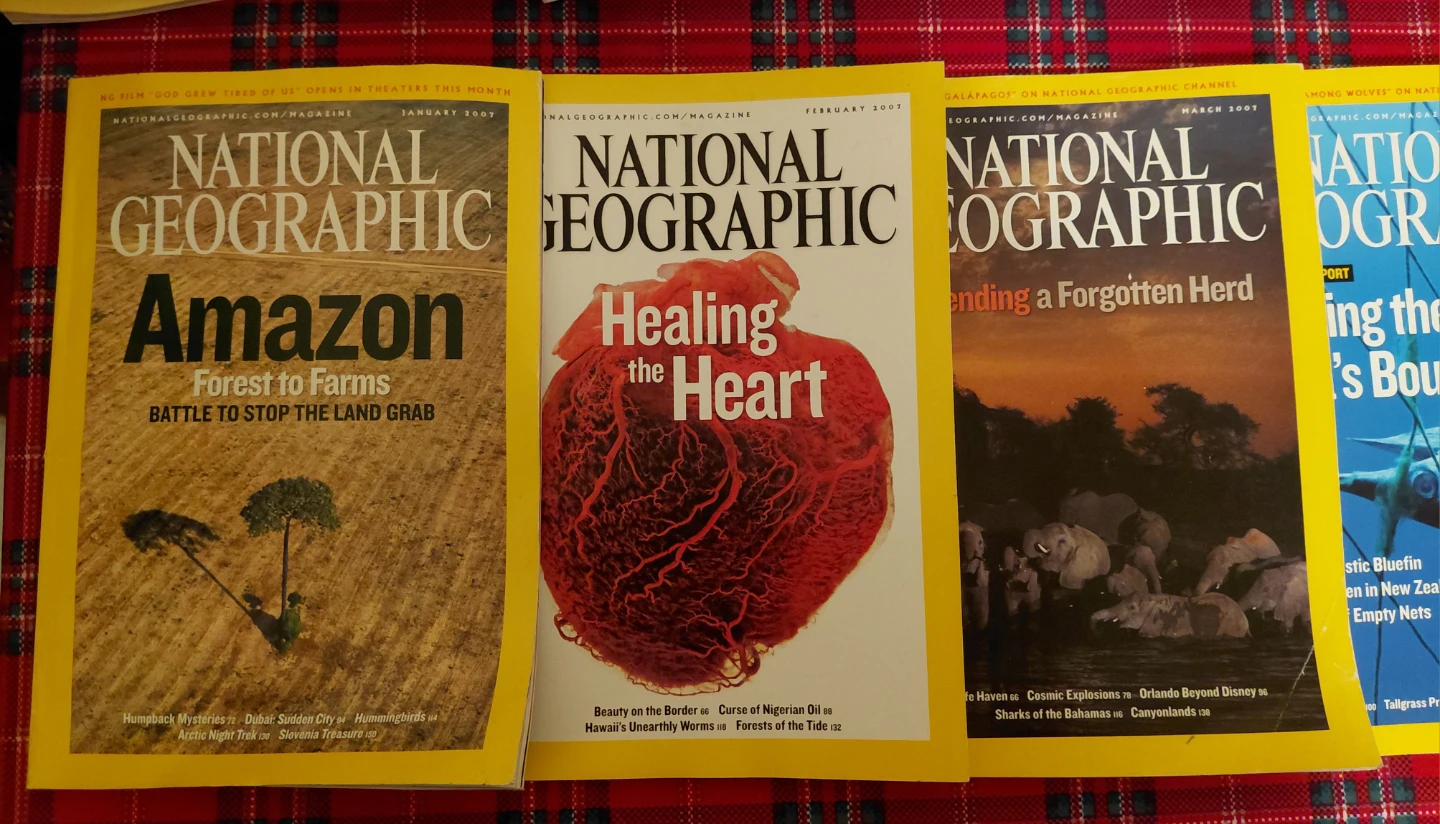 National Geographic Magazines  2007