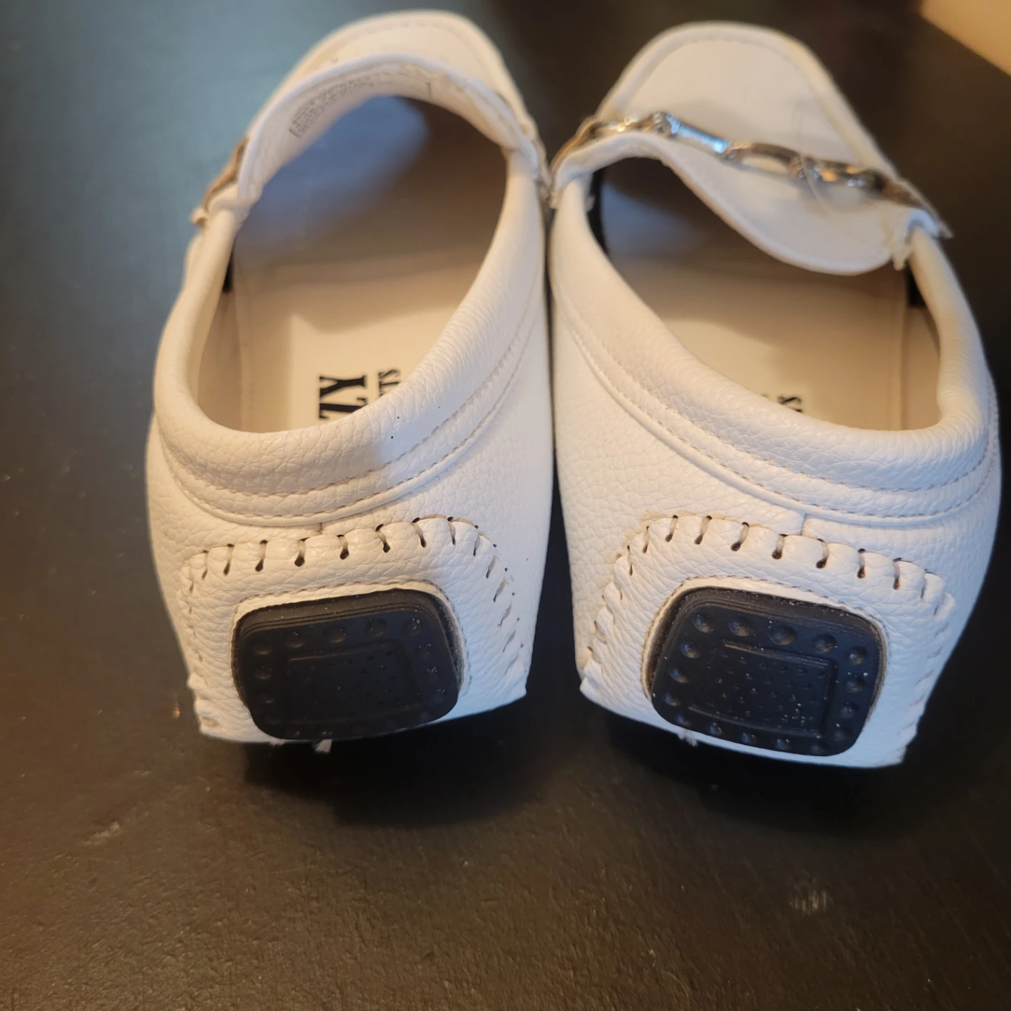 KRAZY SHOE ARTISTS White Loafer Shoes - photo 3
