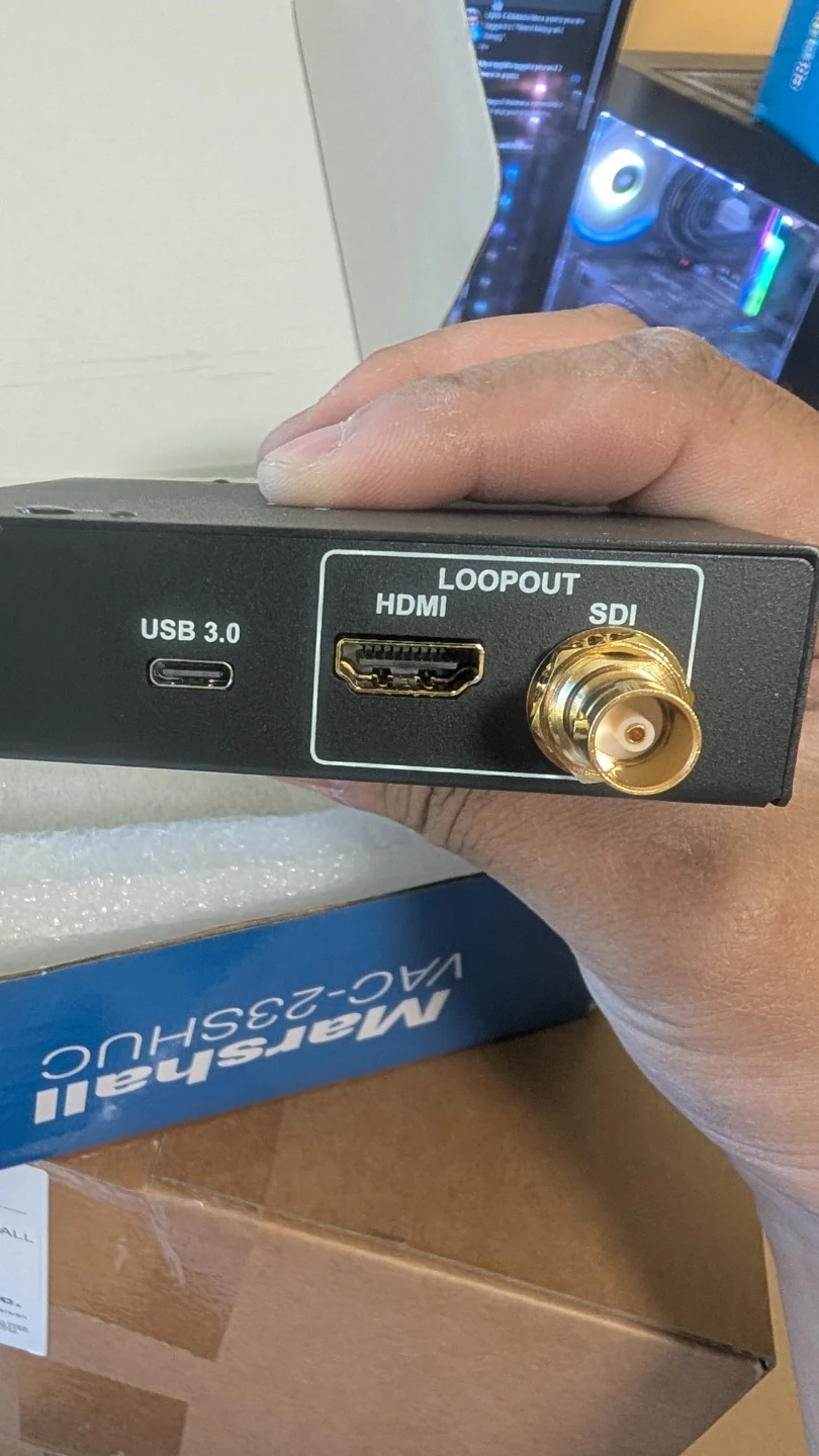 Marshall VAC-23SHUC 4K HDMI/3G SDI to USB3.0 Converter - photo 3