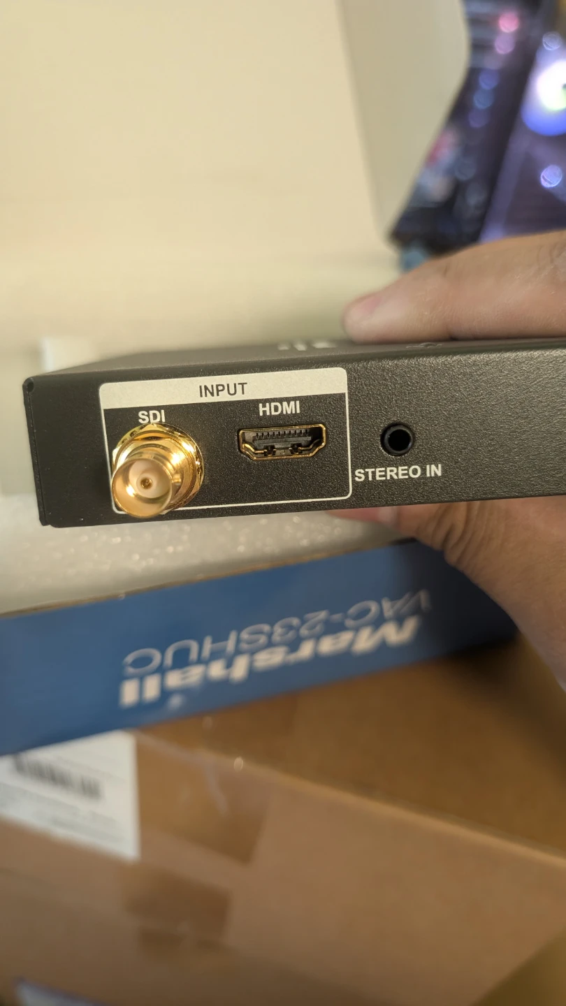 Marshall VAC-23SHUC 4K HDMI/3G SDI to USB3.0 Converter - photo 4
