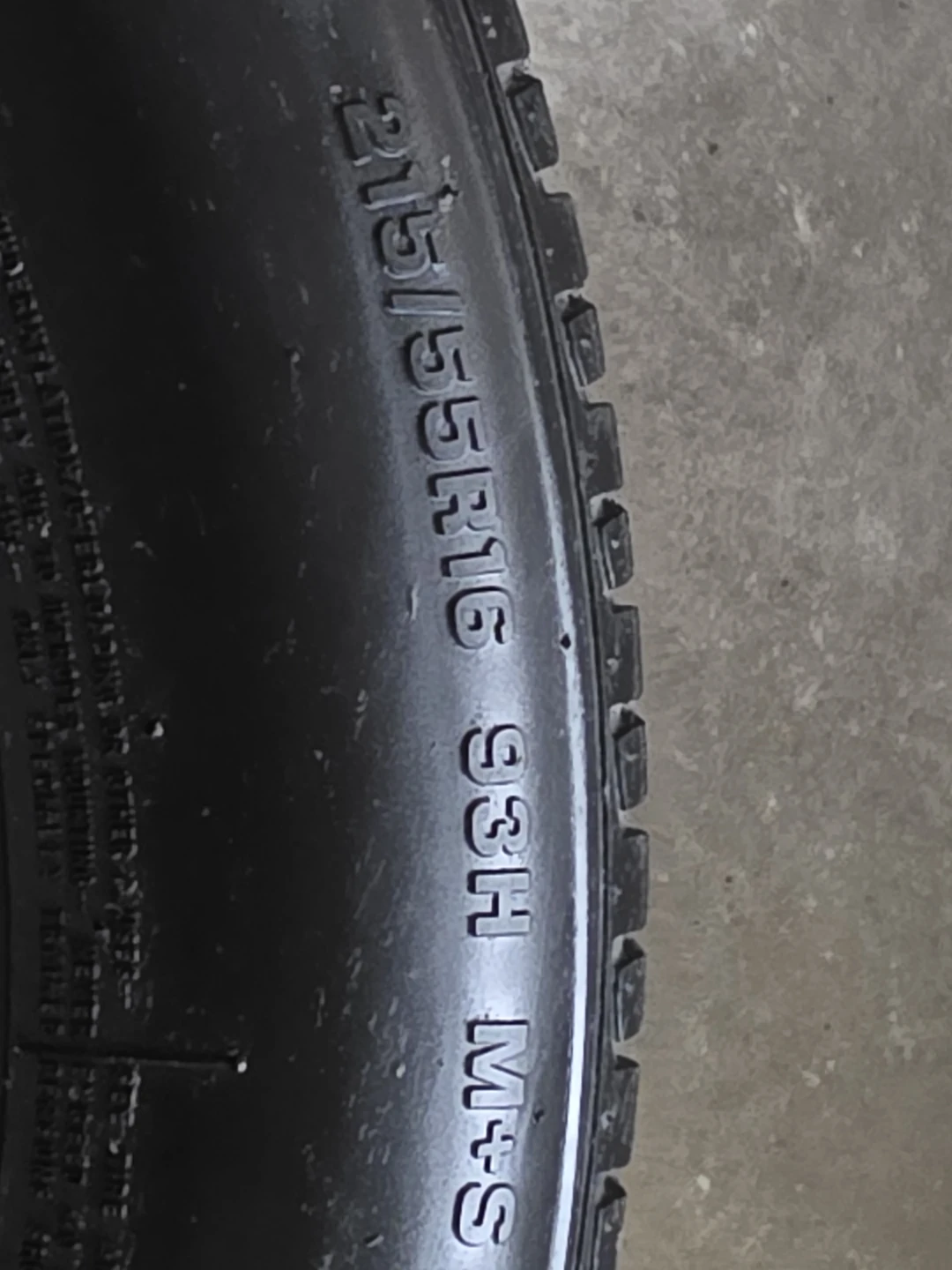 Honda civic Tires 215/55 R16 4 tires - photo 2