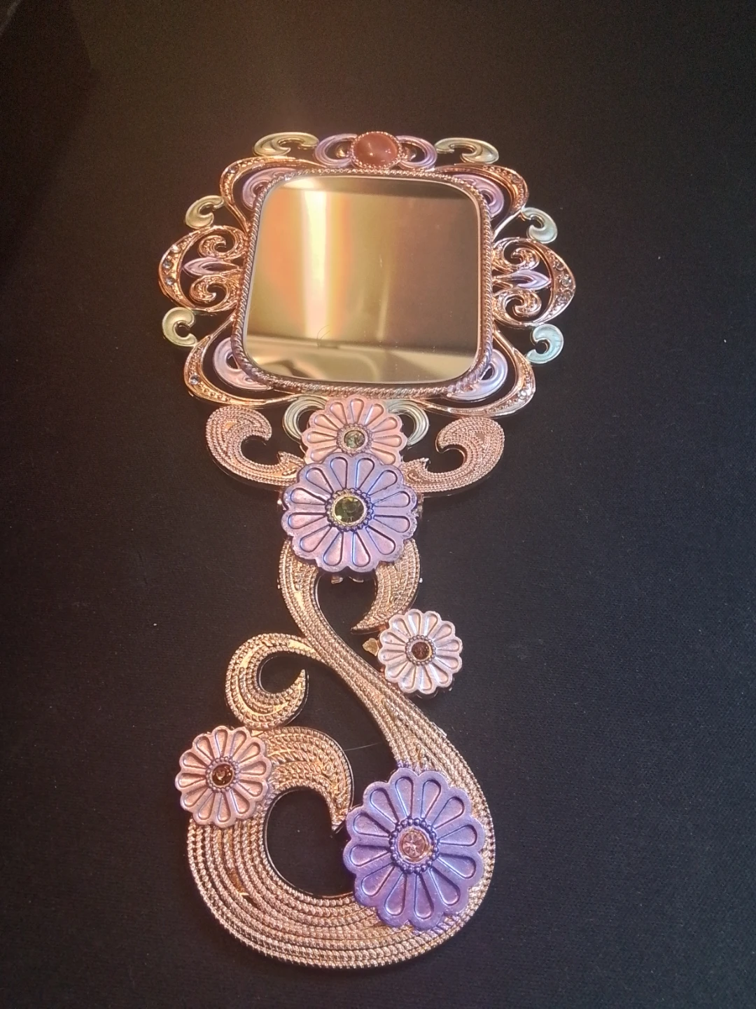 Bei Lisi Vintage-Style Dual-Function Folding Hand Mirrors - photo 5