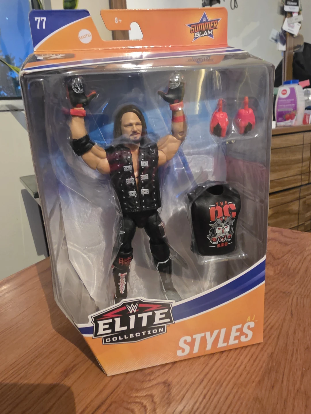 WWE Elite Collection AJ Styles SummerSlam Action Figure