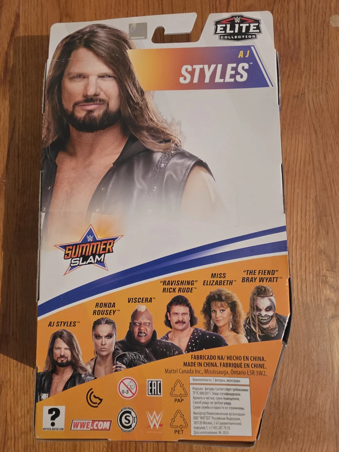WWE Elite Collection AJ Styles SummerSlam Action Figure - photo 2