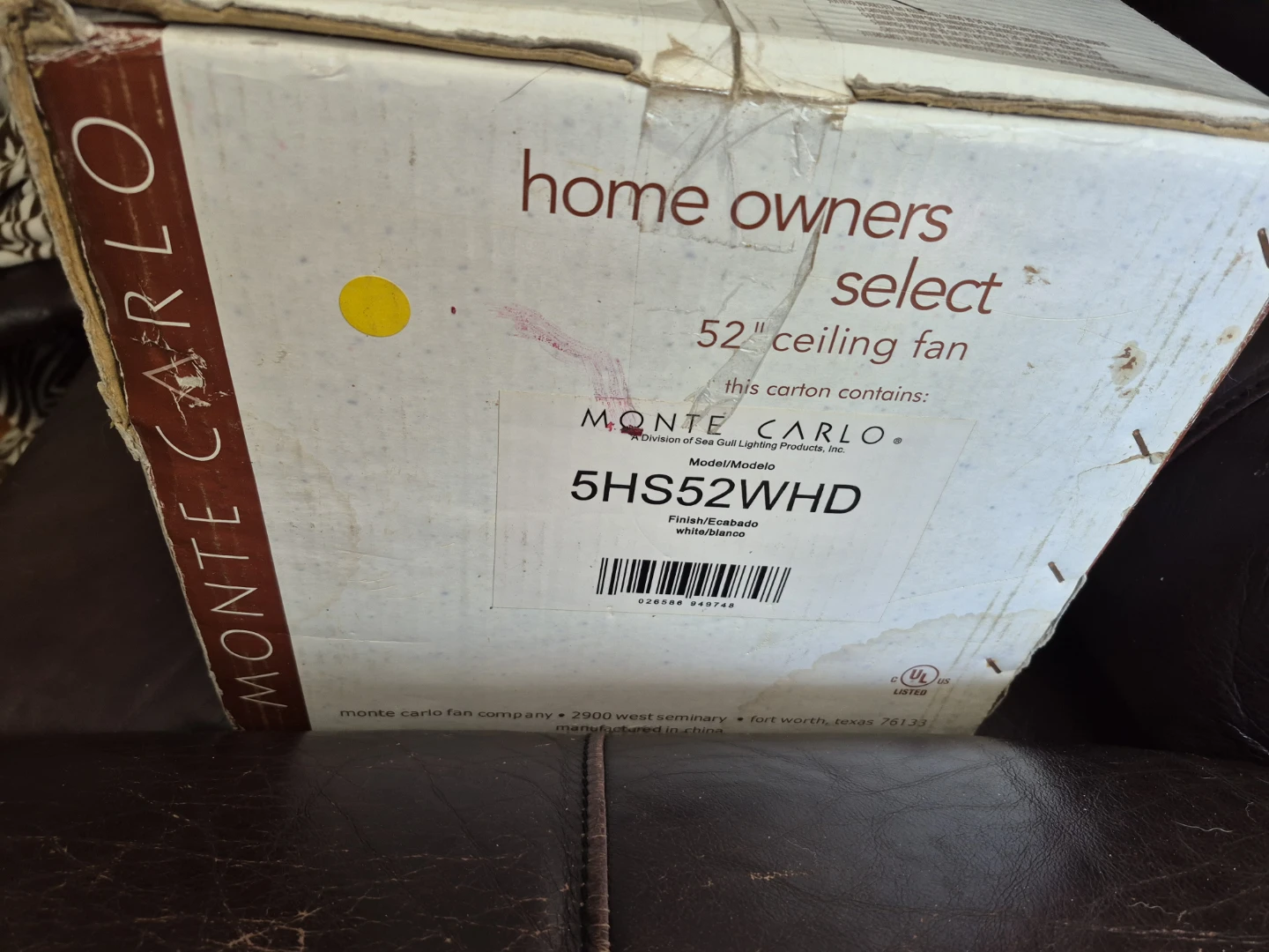 Monte Carlo 52" Ceiling Fan - Home Owners Select - photo 3