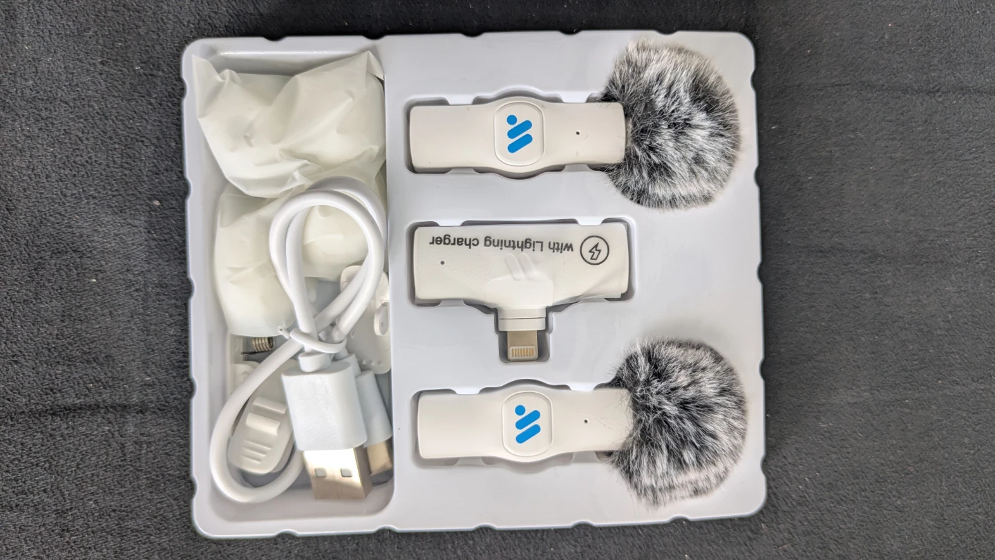 Wireless Microphone System with Lightning Charger - photo 2