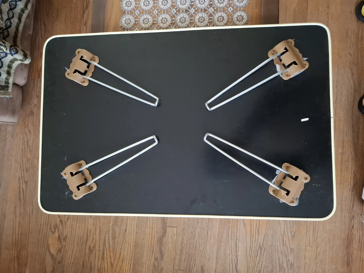 Decorative Tray Table with Mother of Pearl Inlay - photo 2