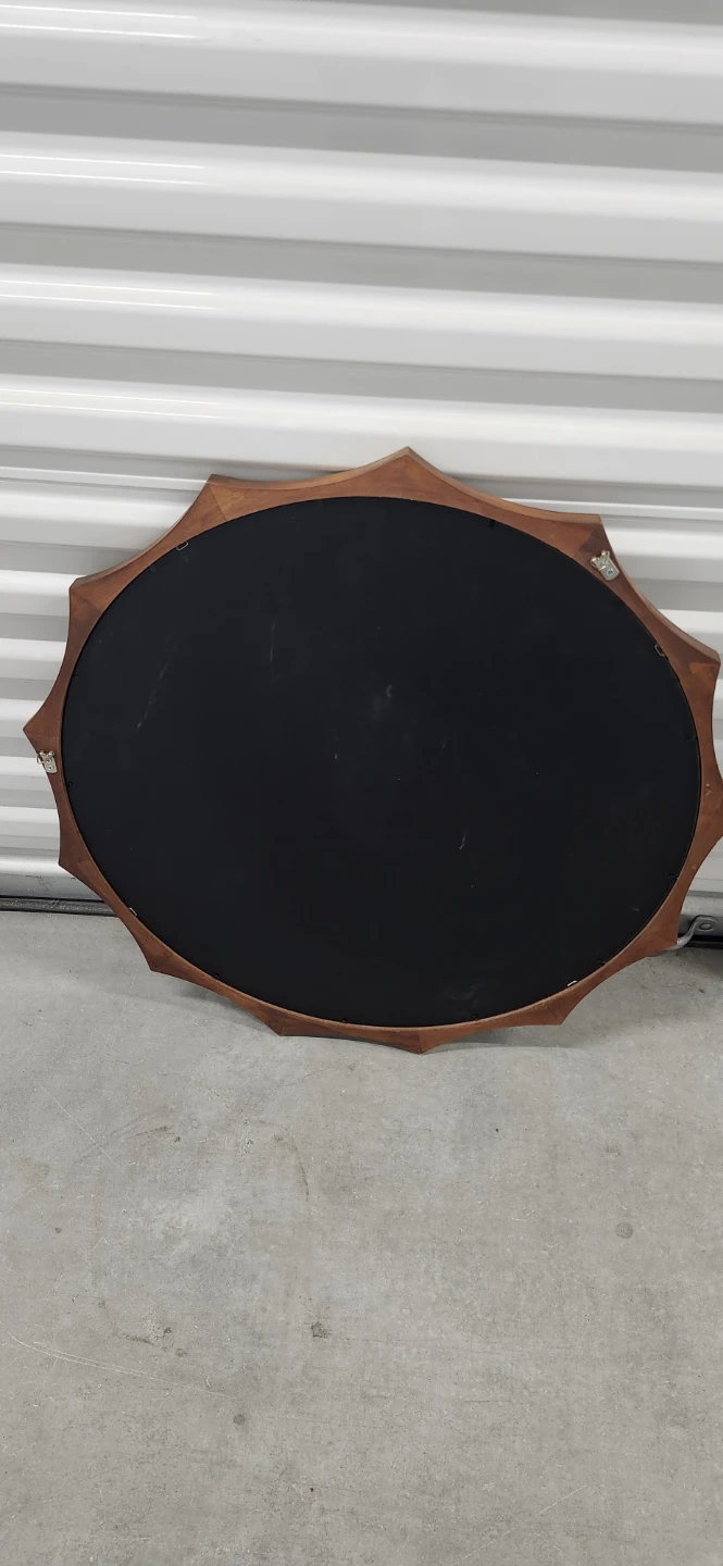 Wooden frame mirror ,27" - photo 3