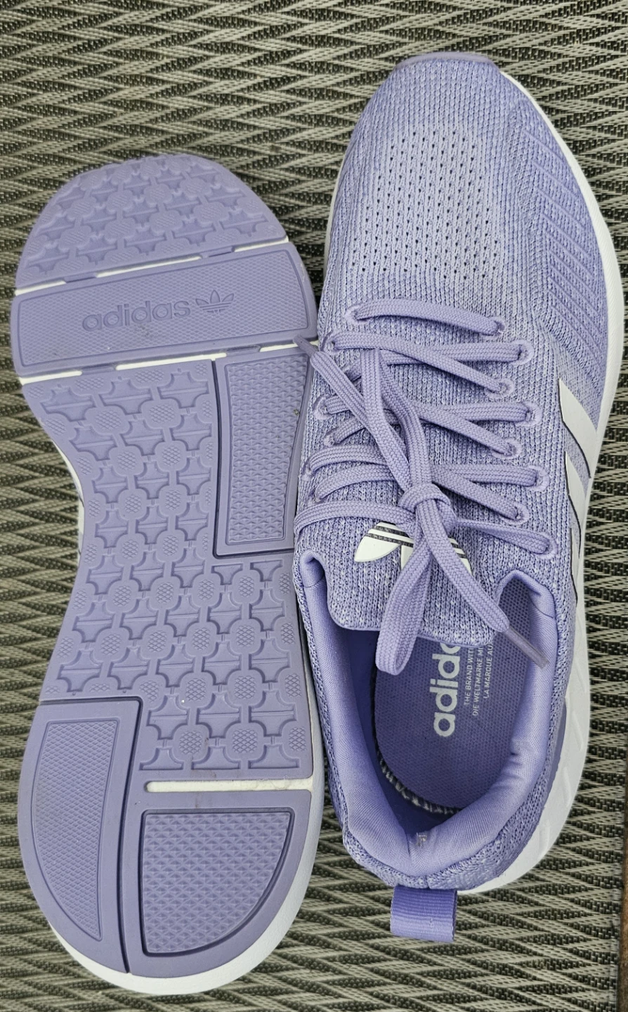 Adidas Swift Run 22 Women's Lavender Running Shoes - photo 3