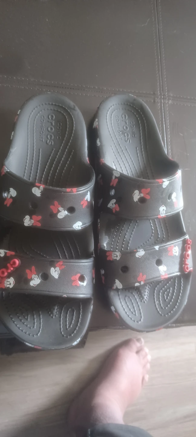Crocs Minnie Mouse Slides Size 10/11