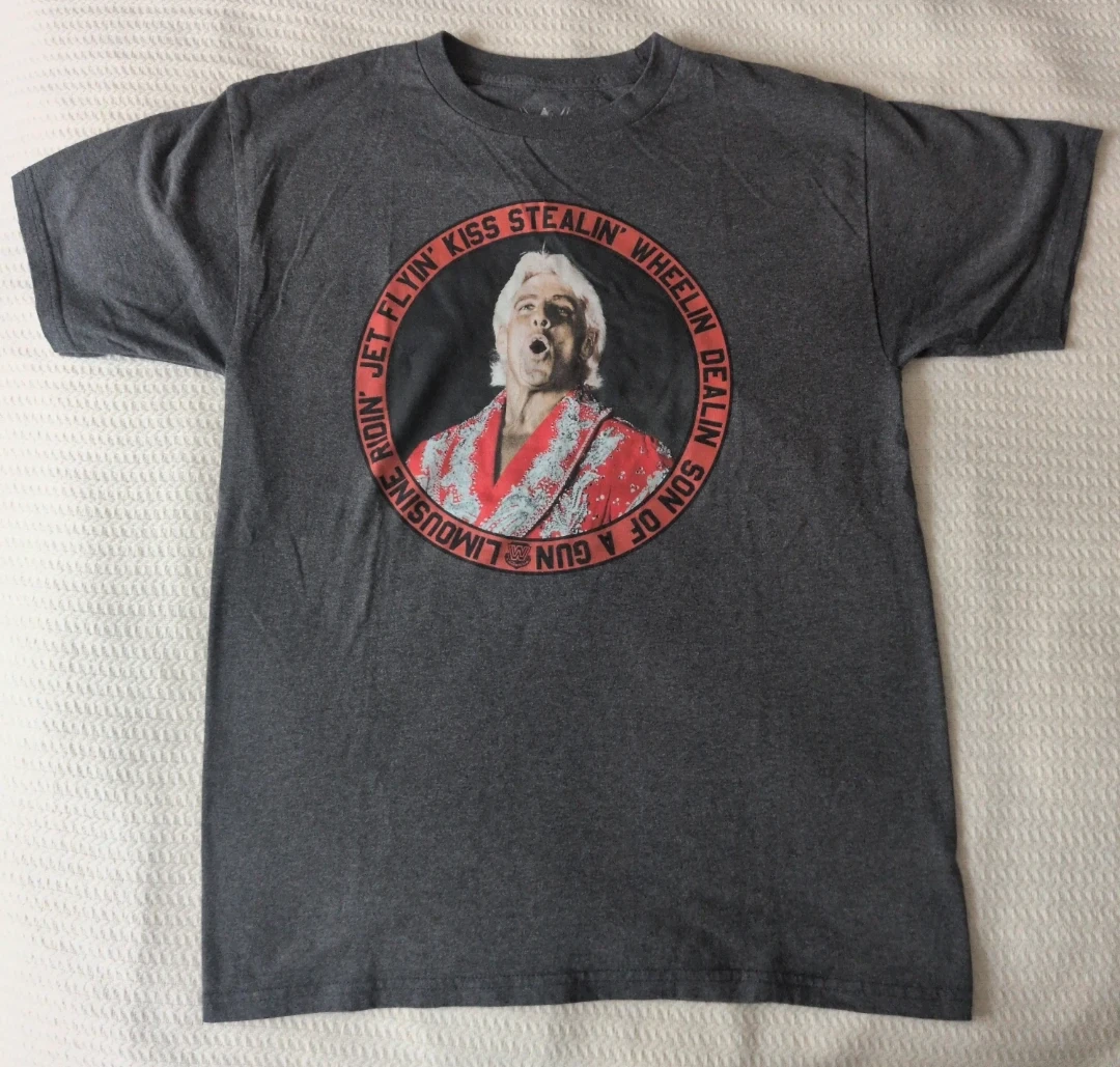 Ric Flair WWF "Limousine Ridin'" Graphic T-Shirt