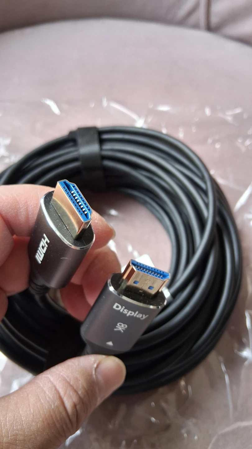 NEW 8K HDMI Cable 50ft Fibre Optic 2.1a home theater projecor tv - photo 4