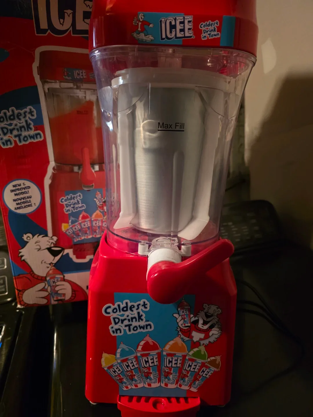 ICEE Slushie Machine with Froste Snow Cone Syrups - photo 2