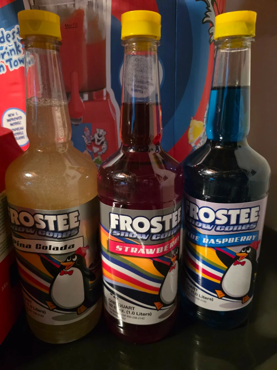 ICEE Slushie Machine with Froste Snow Cone Syrups - photo 3
