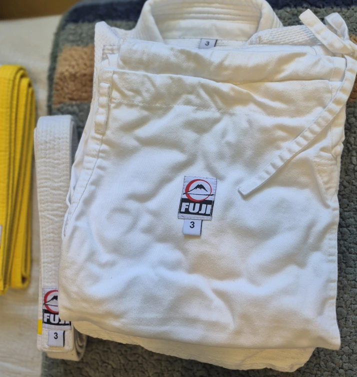 Fuji Judo Gi Size 3 with Yellow Belt