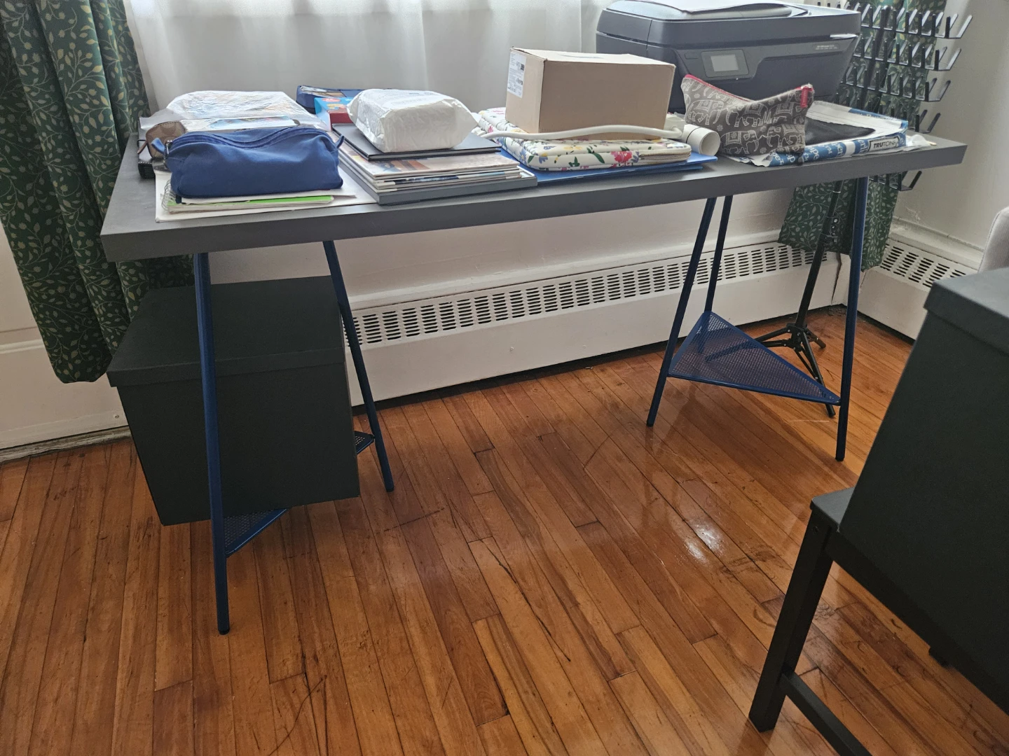 Bureau gris foncé - photo 2