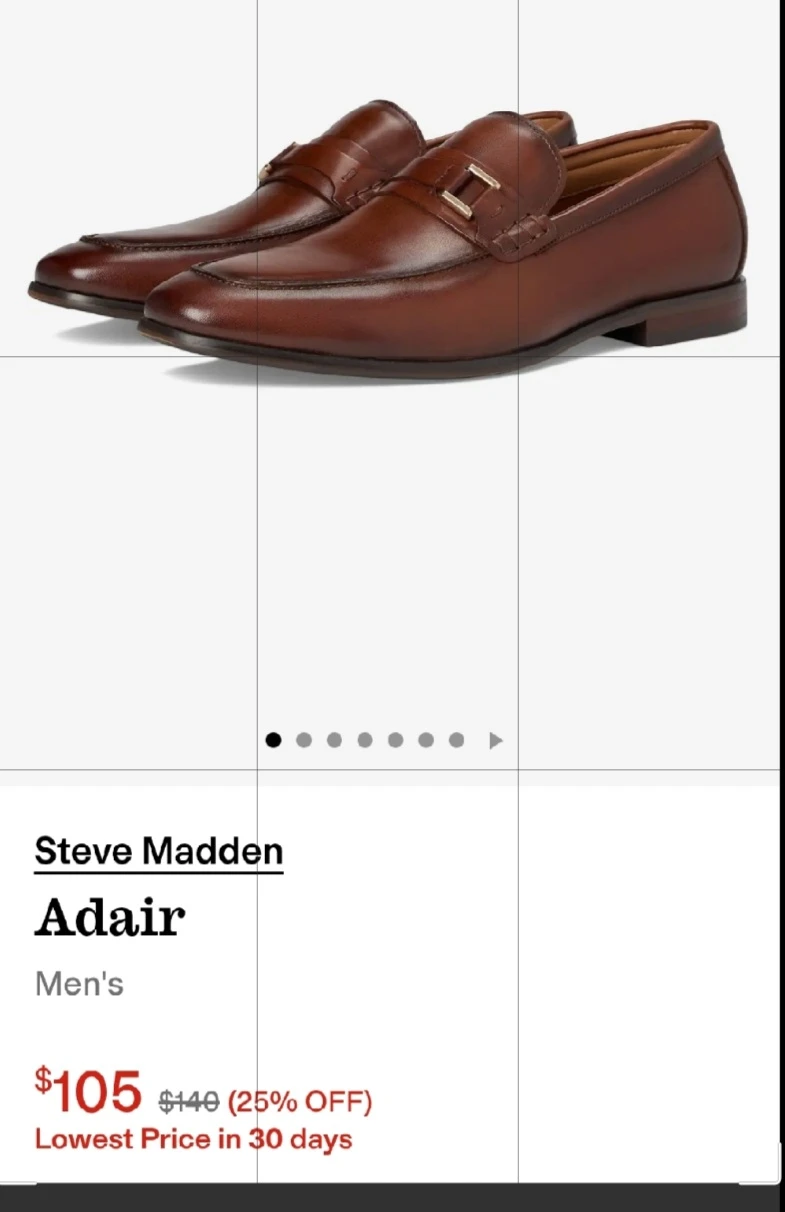 Men's Leather Steve Madden Shoes - photo 4
