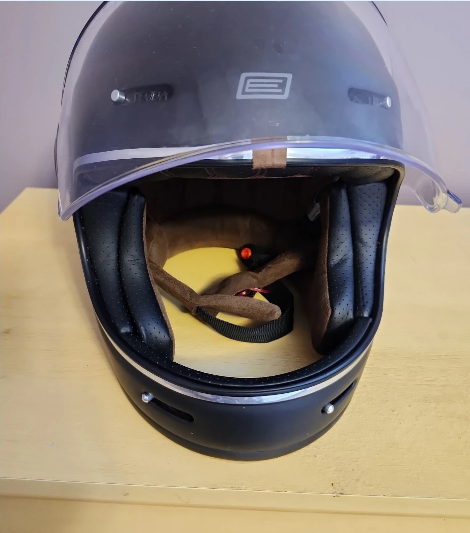 Origine Motorcycle Helmet - Black - Size M (57-58cm) - photo 2