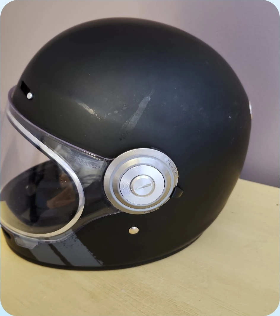 Origine Motorcycle Helmet - Black - Size M (57-58cm) - photo 5