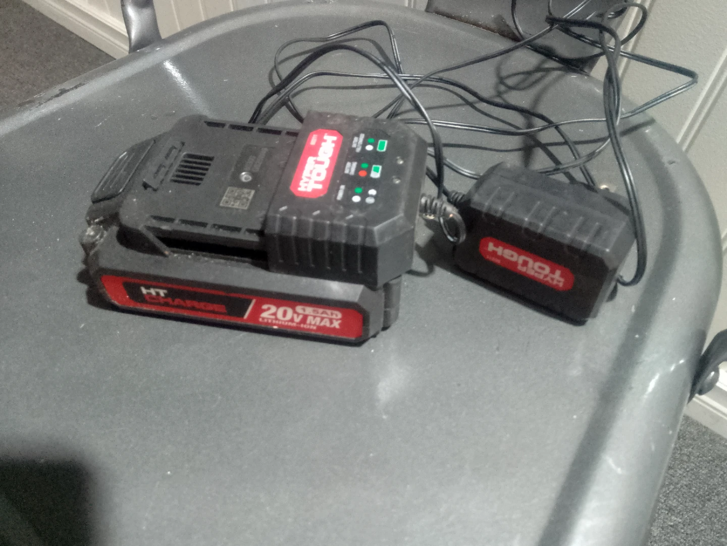 Hyper Tough 20V MAX Lithium-Ion Battery and Charger