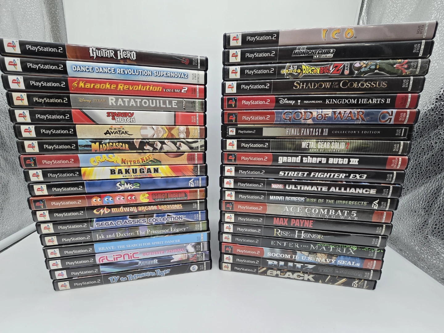 PlayStation 2 Video Game Collection
