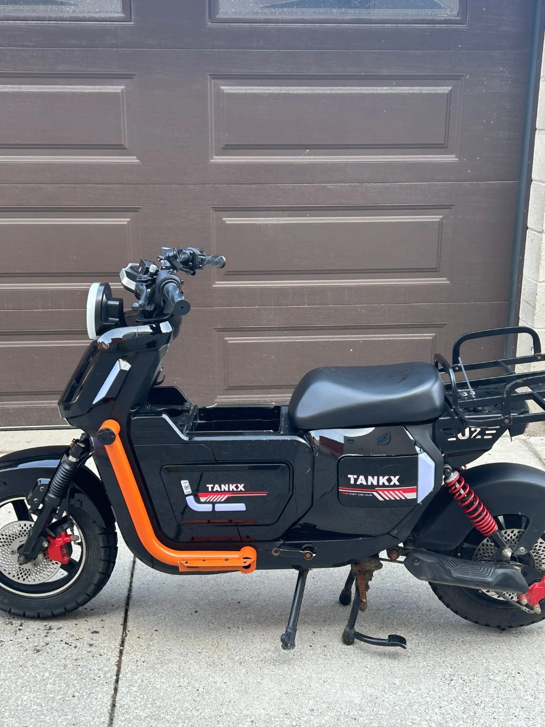 TANKX Electric Scooter - Black - photo 2